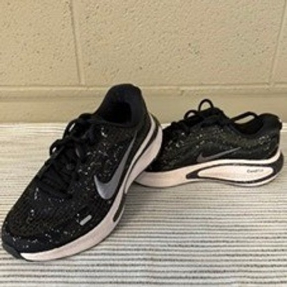 Nike Shoes - Nike Journey Run Womens Running Shoes Black White Speckled FJ7765-006 Size 8